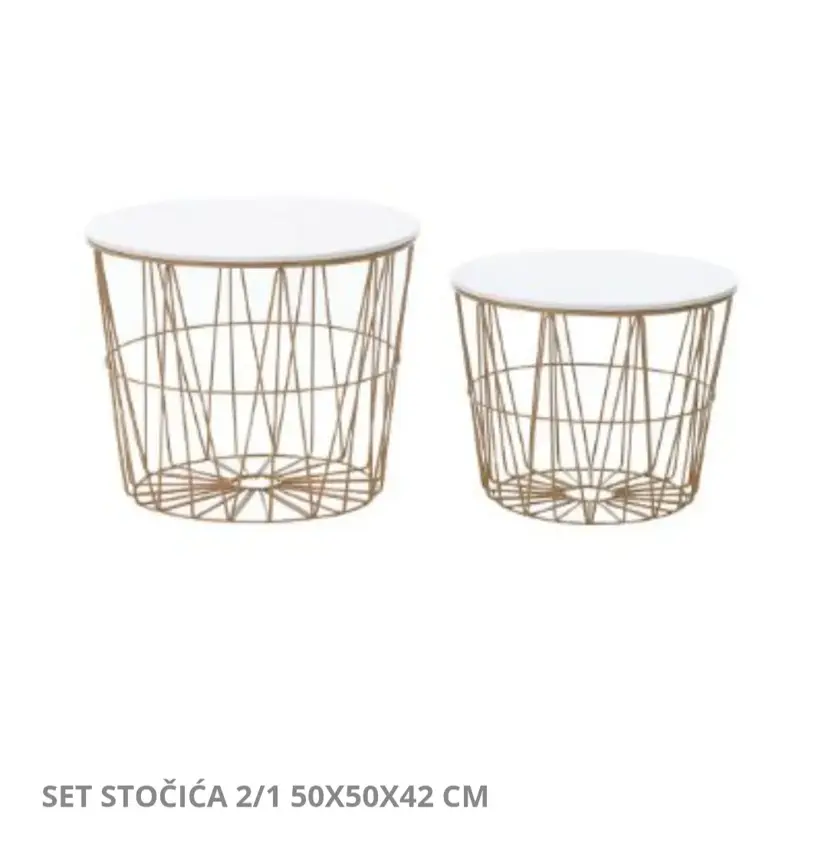 Set stočić 2/1 