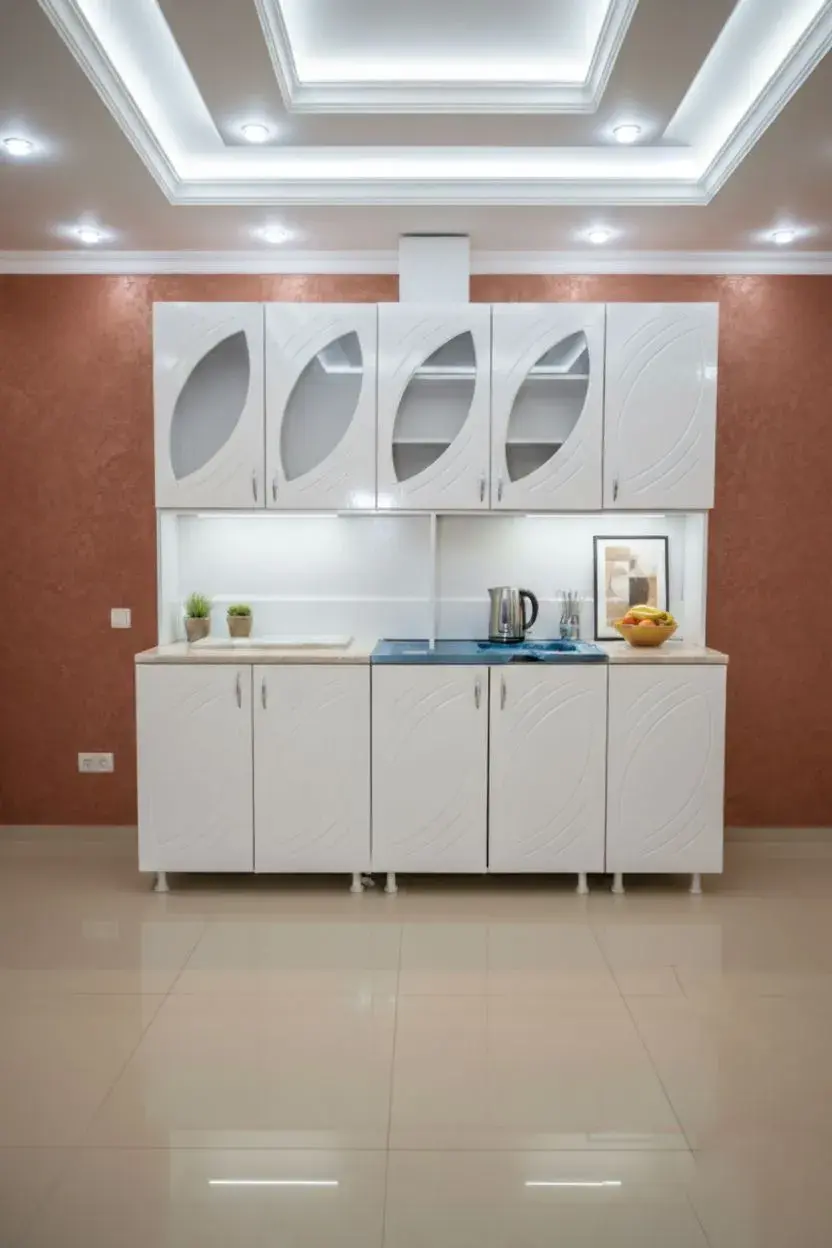 Kuhinja 2 m – Univer / MDF – Bela