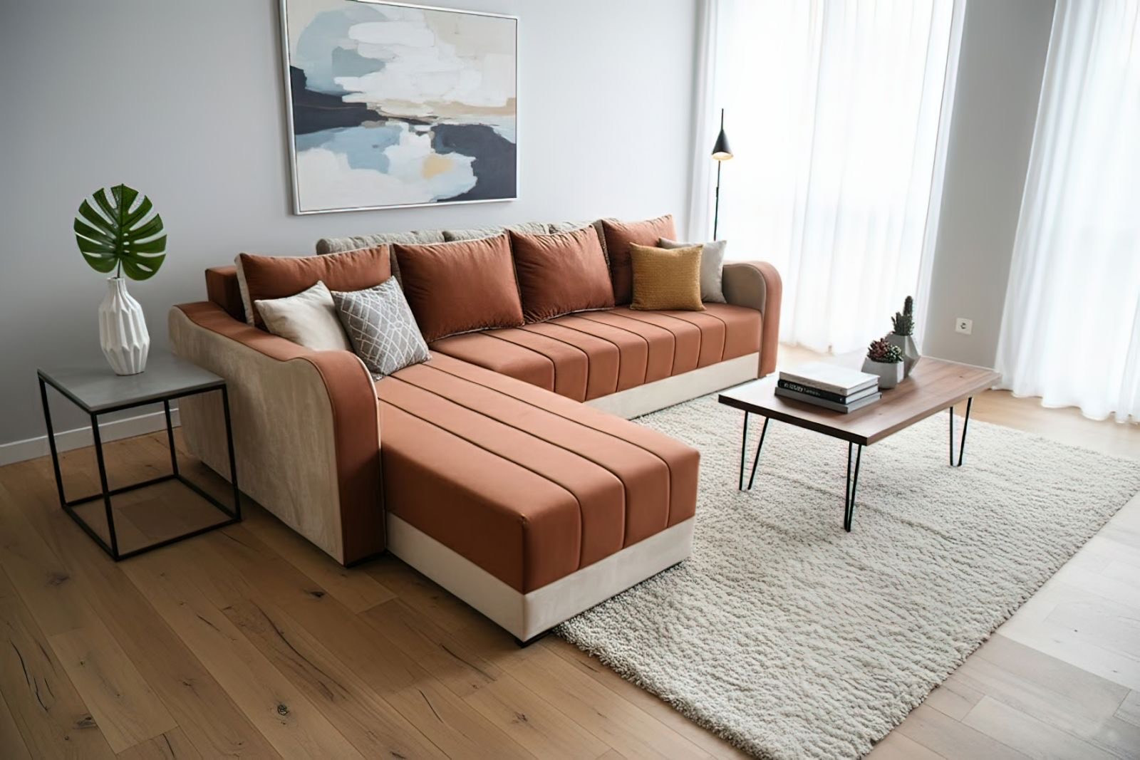 MEGAN INA ugaona garnitura